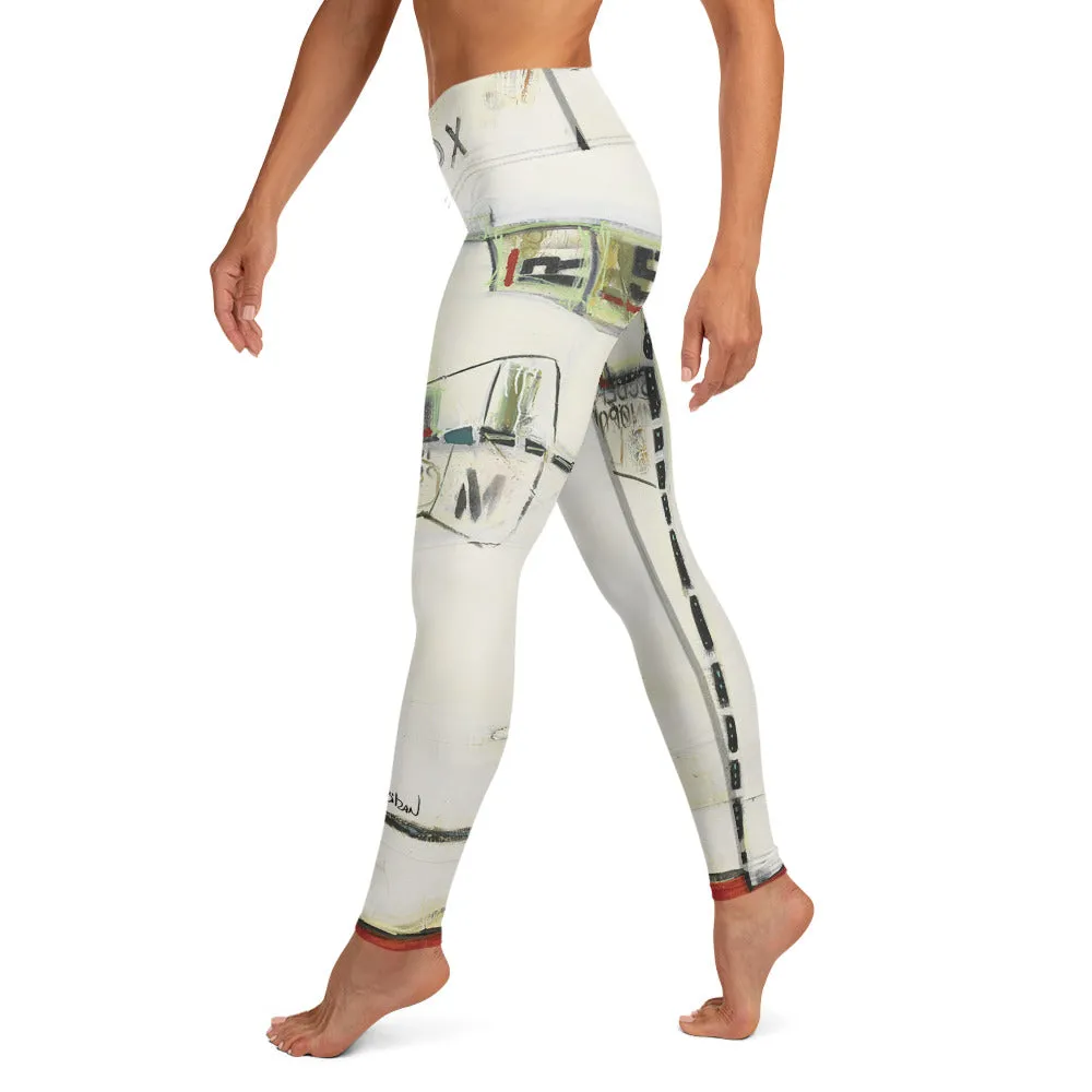 Abstract Yoga Leggings