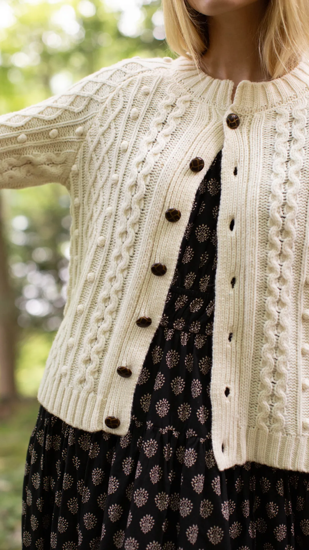 Alexa Cardigan - Ivory