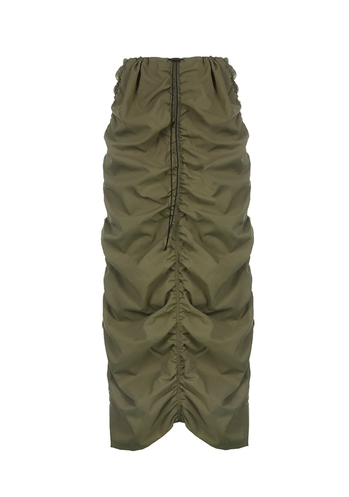 American Casual Cargo Drawstring Skirt