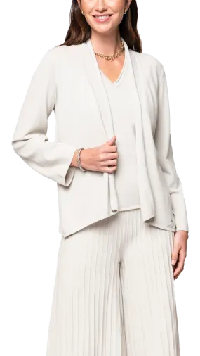 Amy Shawl Collar Cardigan ; Beige