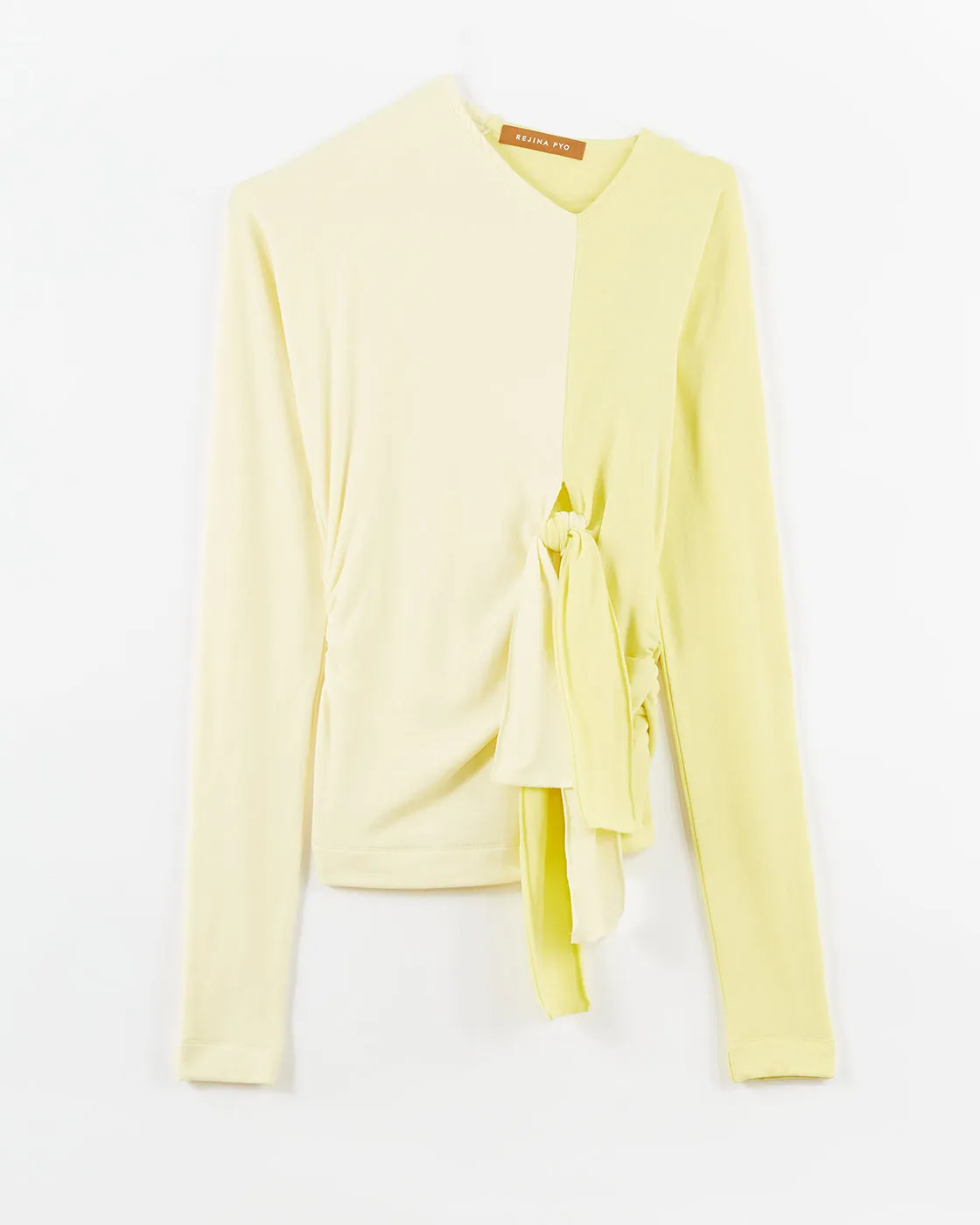 Analyn Top Tencel Blend Jersey Yellow