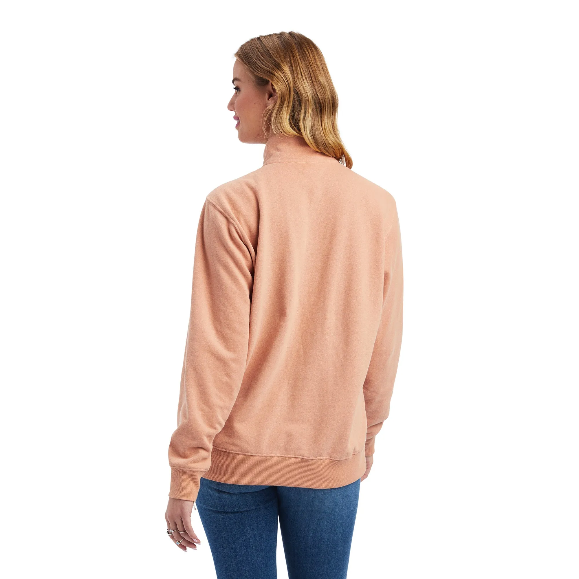 Ariat Women REAL Scenic 1/2 Zip Sweatshirt