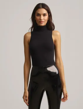 Ballet Sleeveless Turtleneck Bodysuit