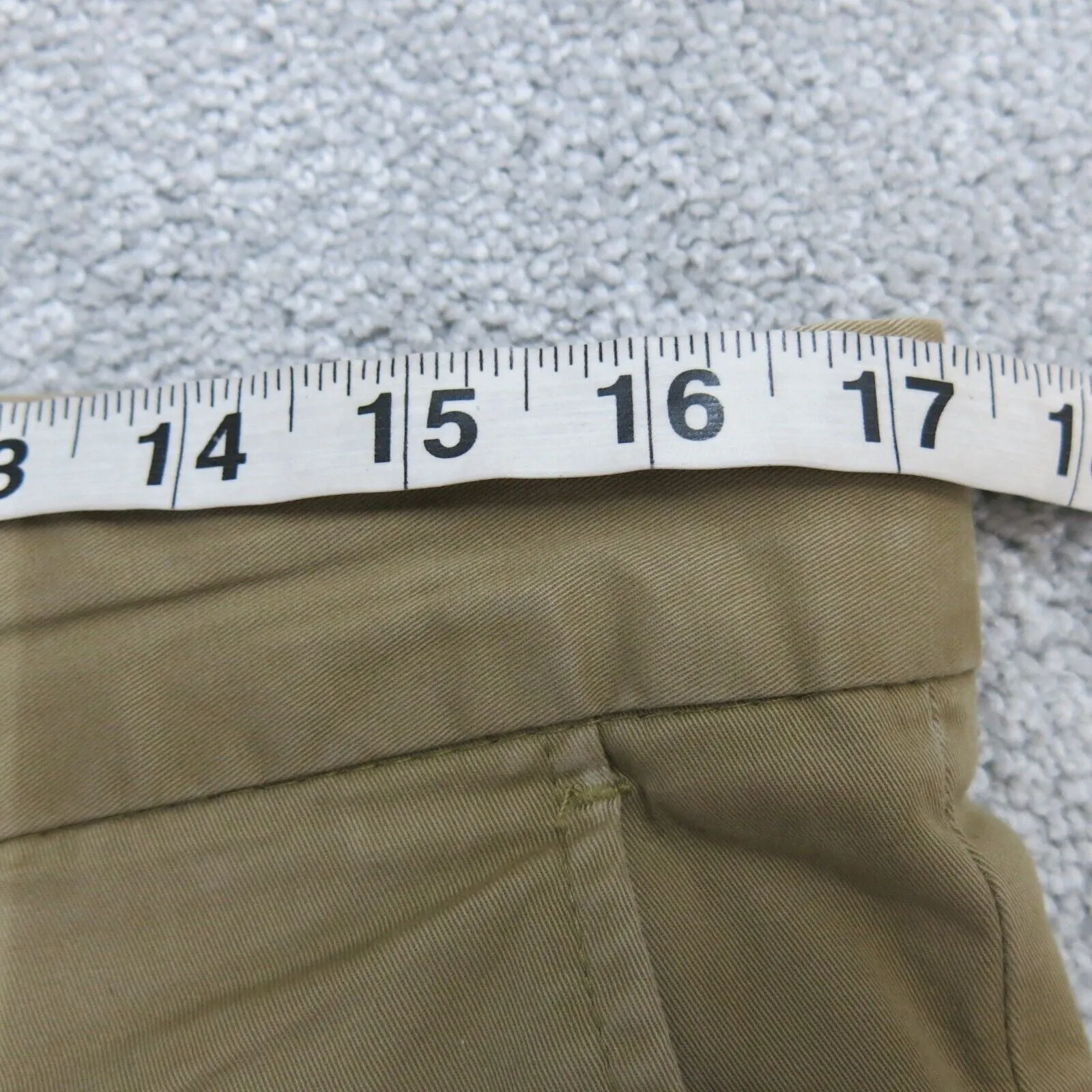 Banana Republic Mens Fulton Skinny Leg Chino Pant Mid Rise Beige Size  W34XL32