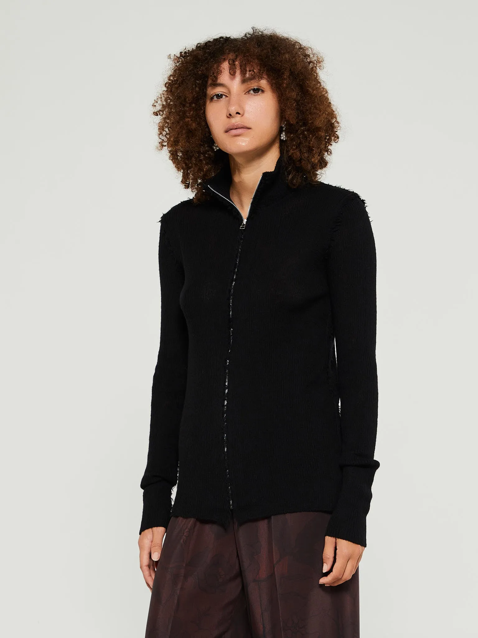 Beata Cardigan in Black