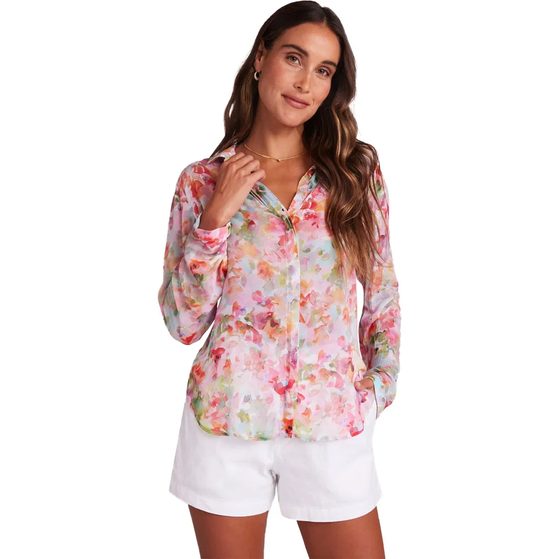 Bella Dahl Button Down Hipster Shirt - Women's