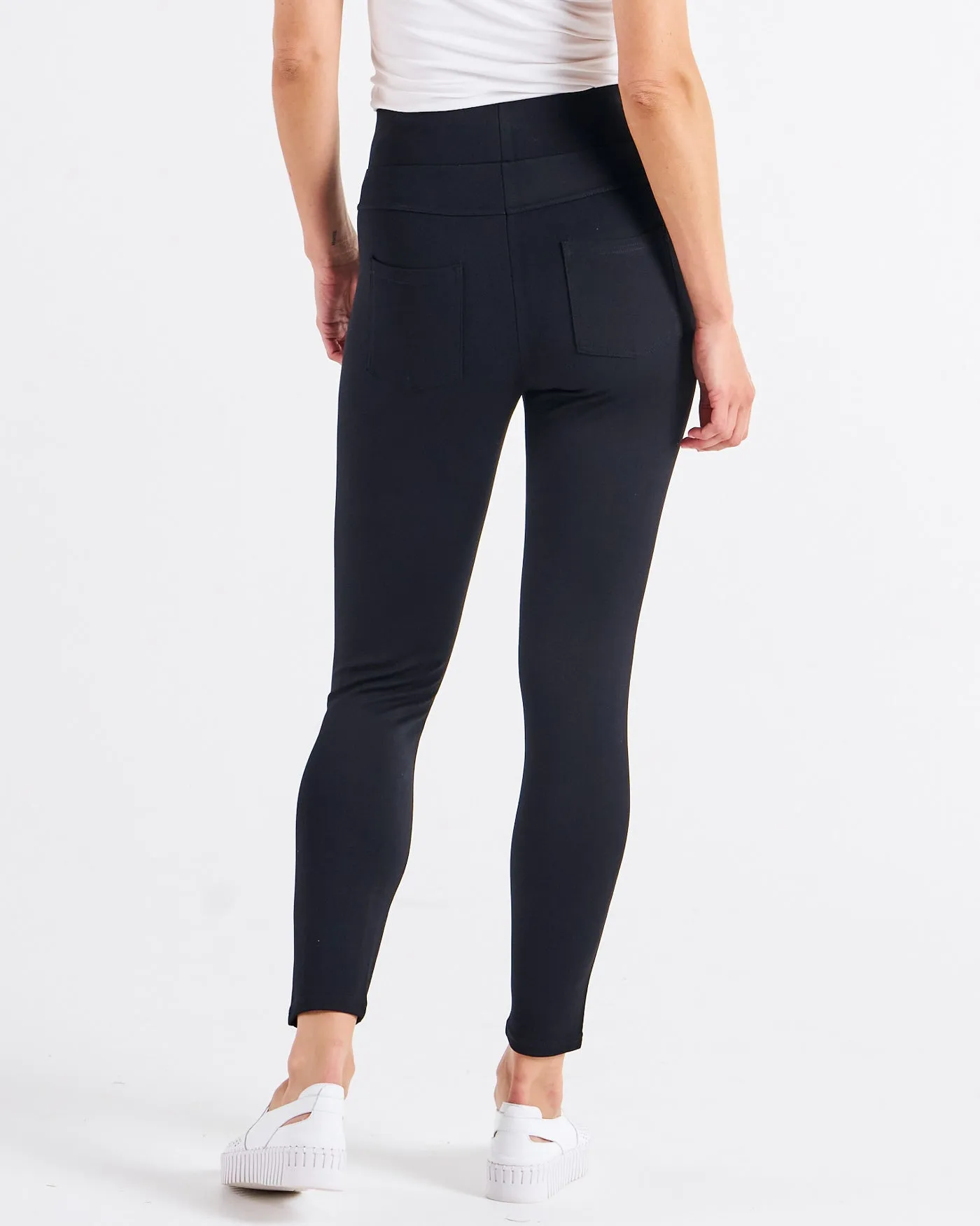 Betty Basics Priscilla Ponte Legging - Black