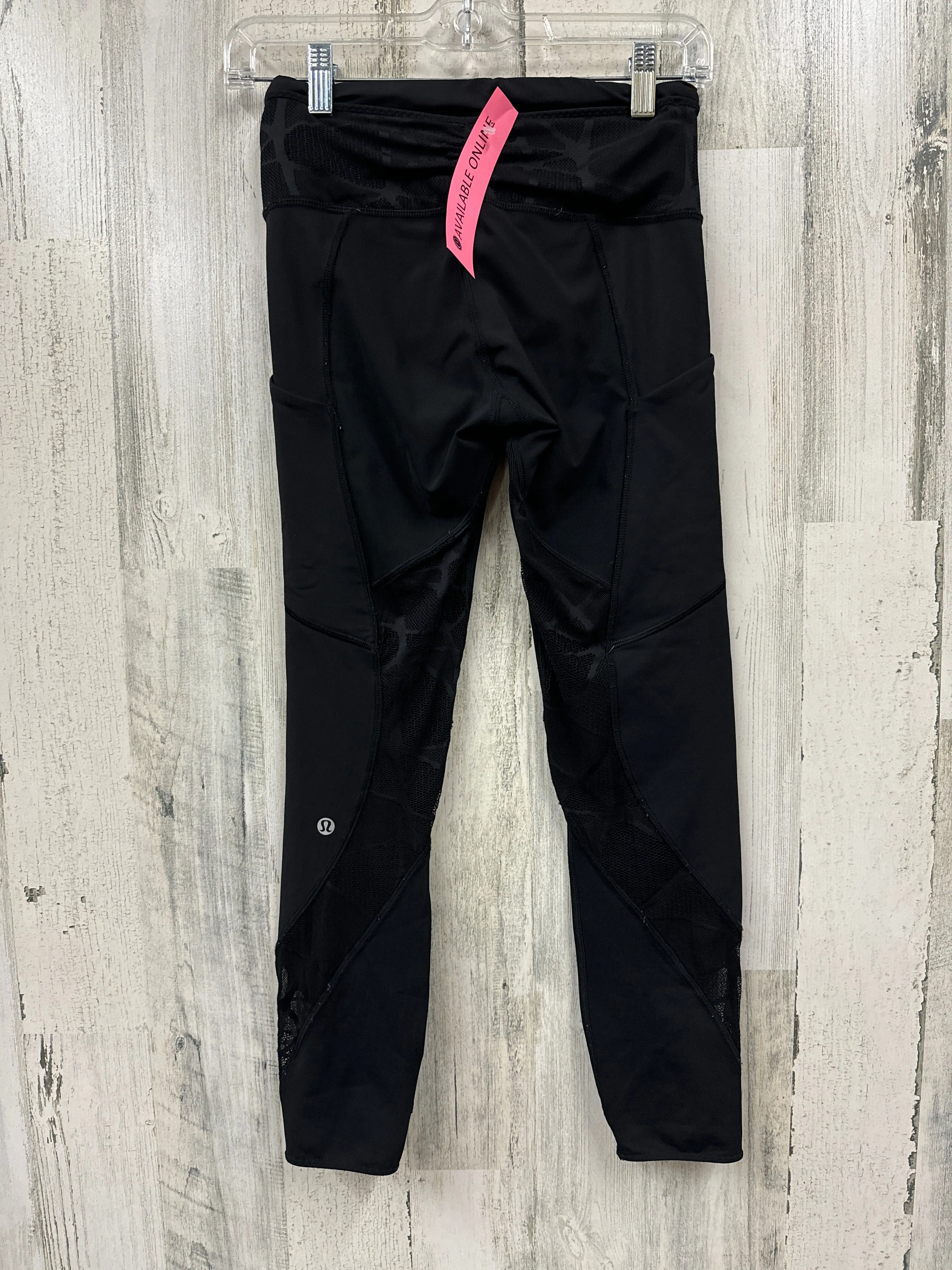 Black Athletic Leggings Lululemon, Size 4