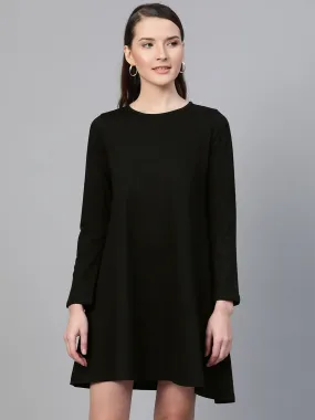 Black Terry Tent Dress