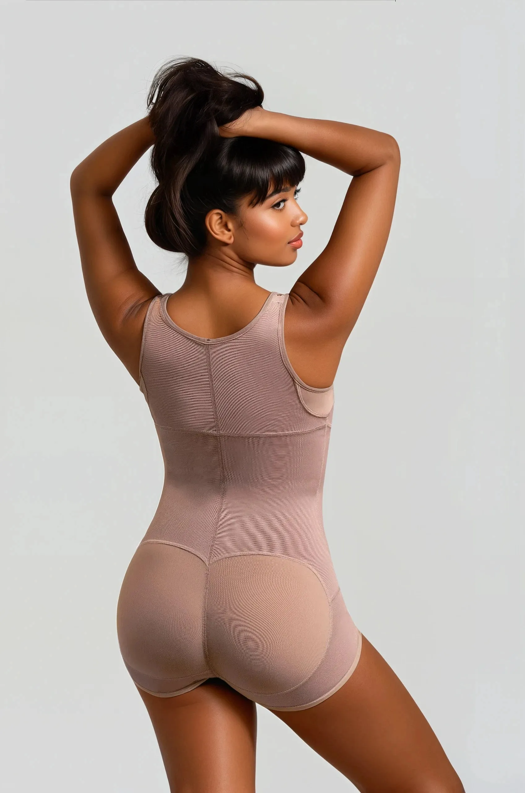 Boy-short Bodysuit w/buttlifter