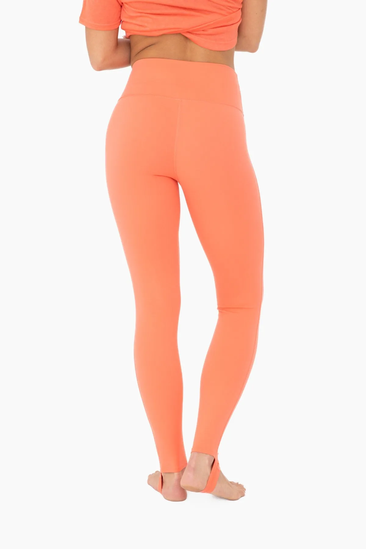 BRONZE - Manhattan Stirrup High-Waist Leggings | MONO B - Final Sale