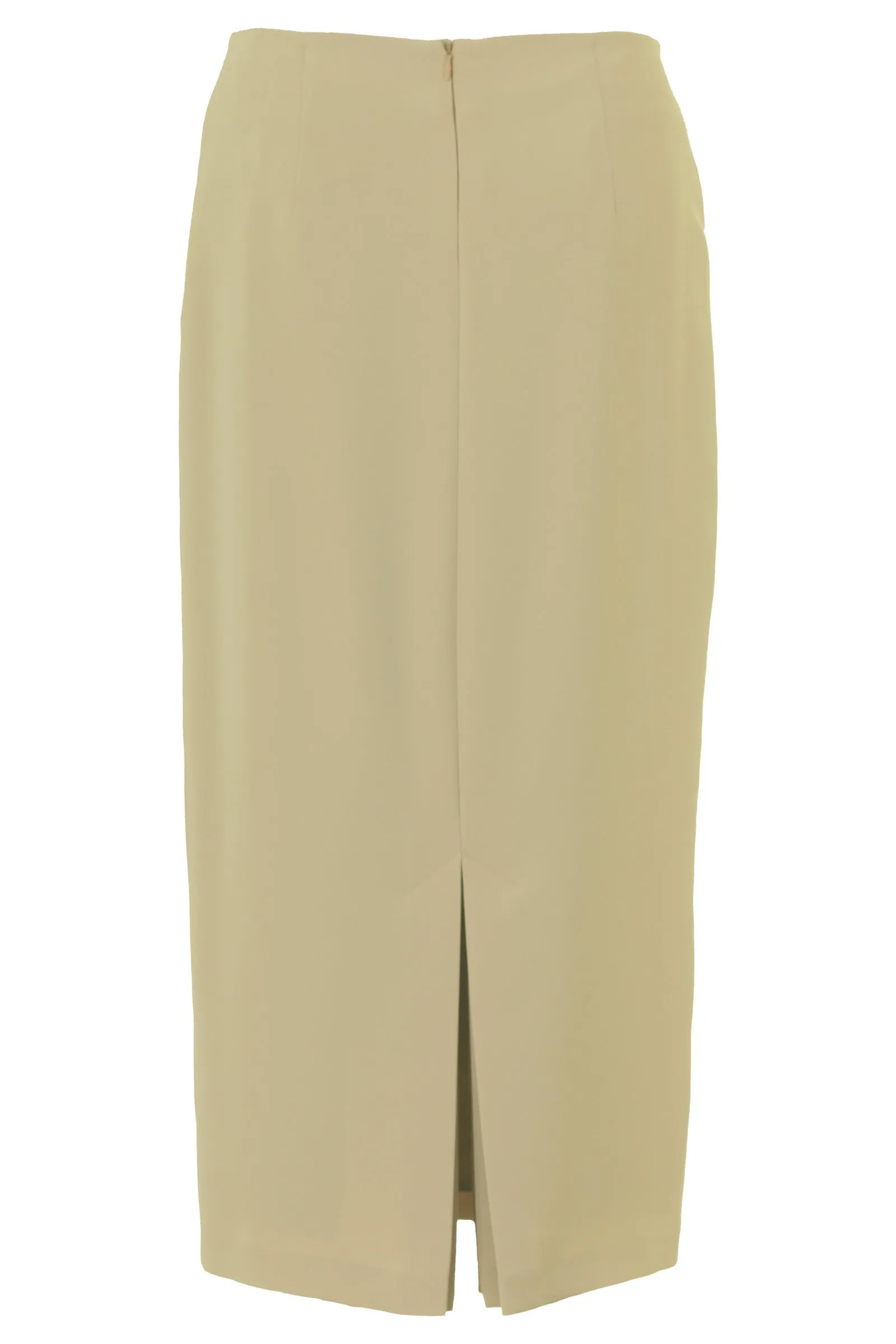 Busy Clothing Womens Beige Long Skirt