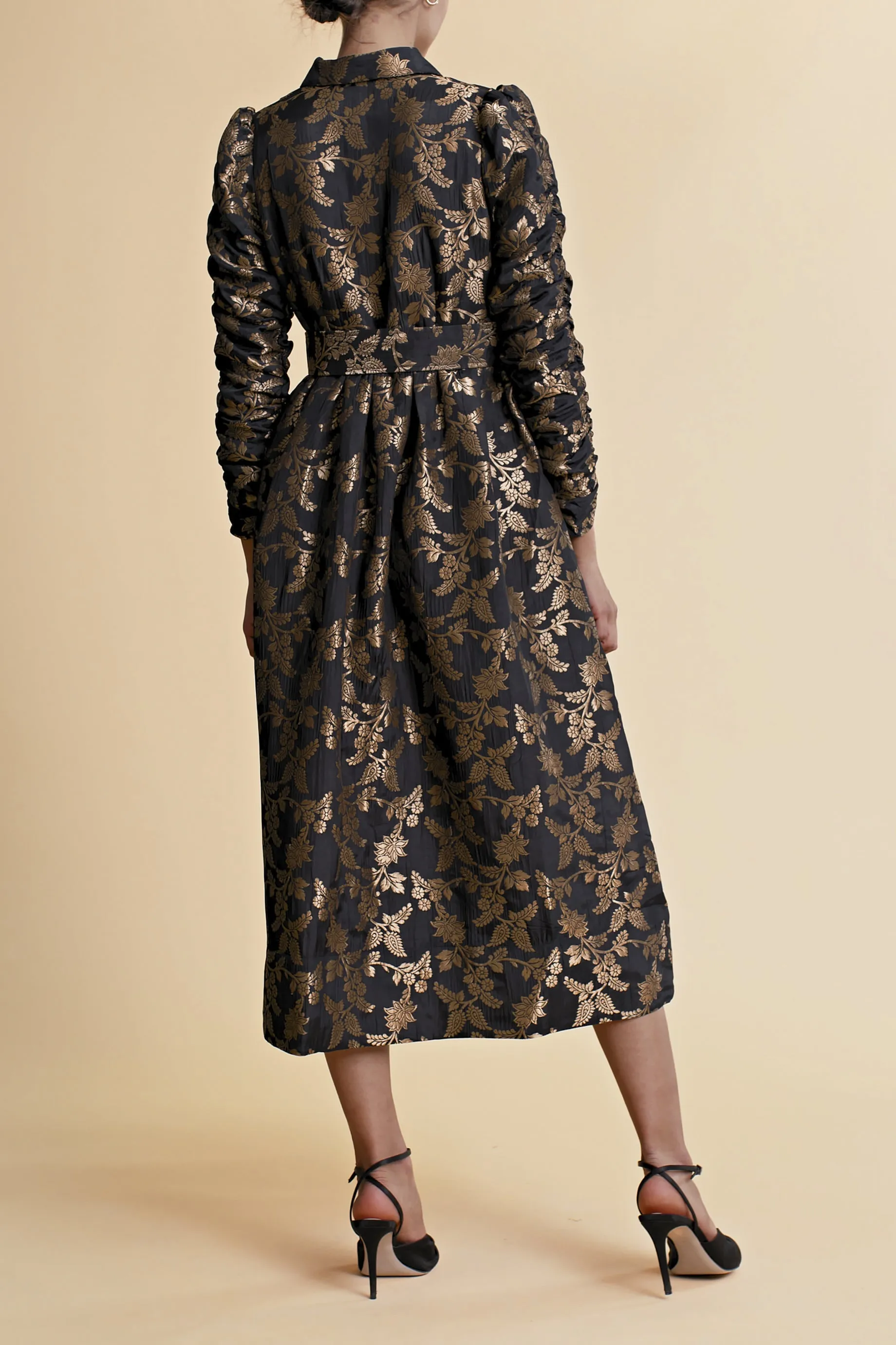 ByTimo Brocade Maxi - Black