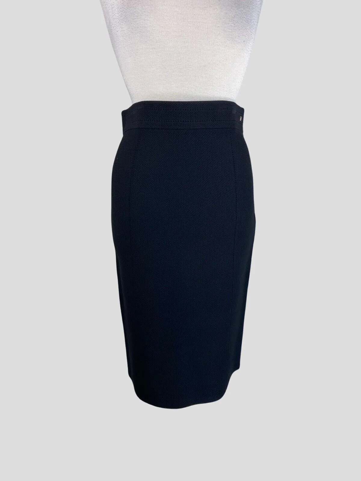 Carolina Herrera black pencil skirt size UK10/US6