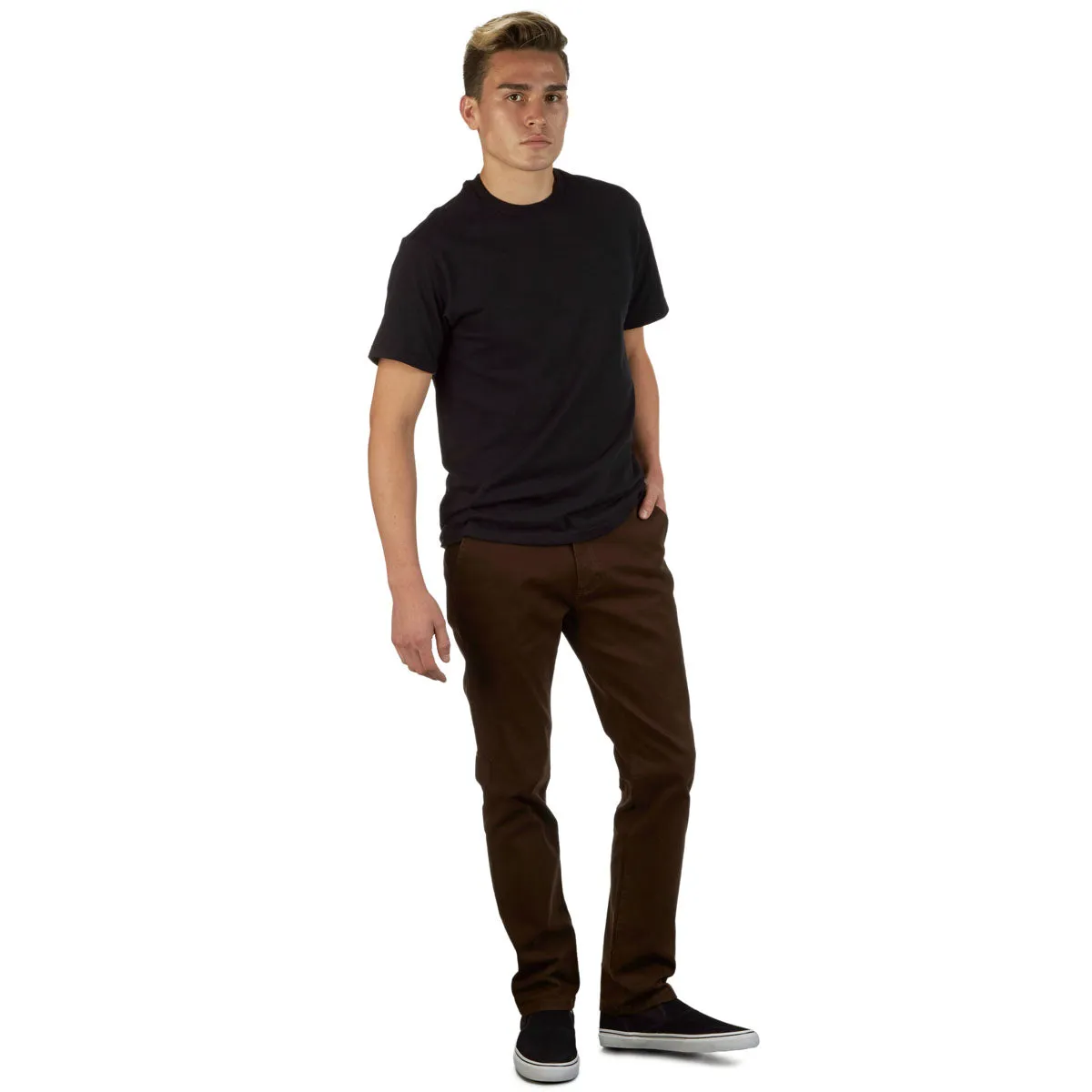 CCS Standard Plus Straight Chino Pants - Brown