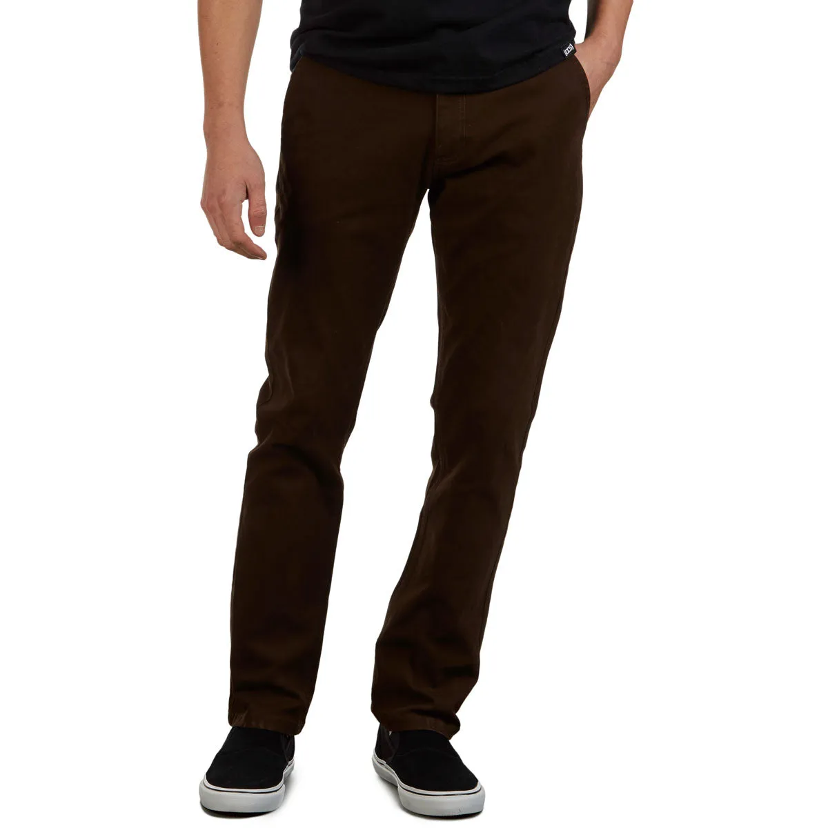 CCS Standard Plus Straight Chino Pants - Brown