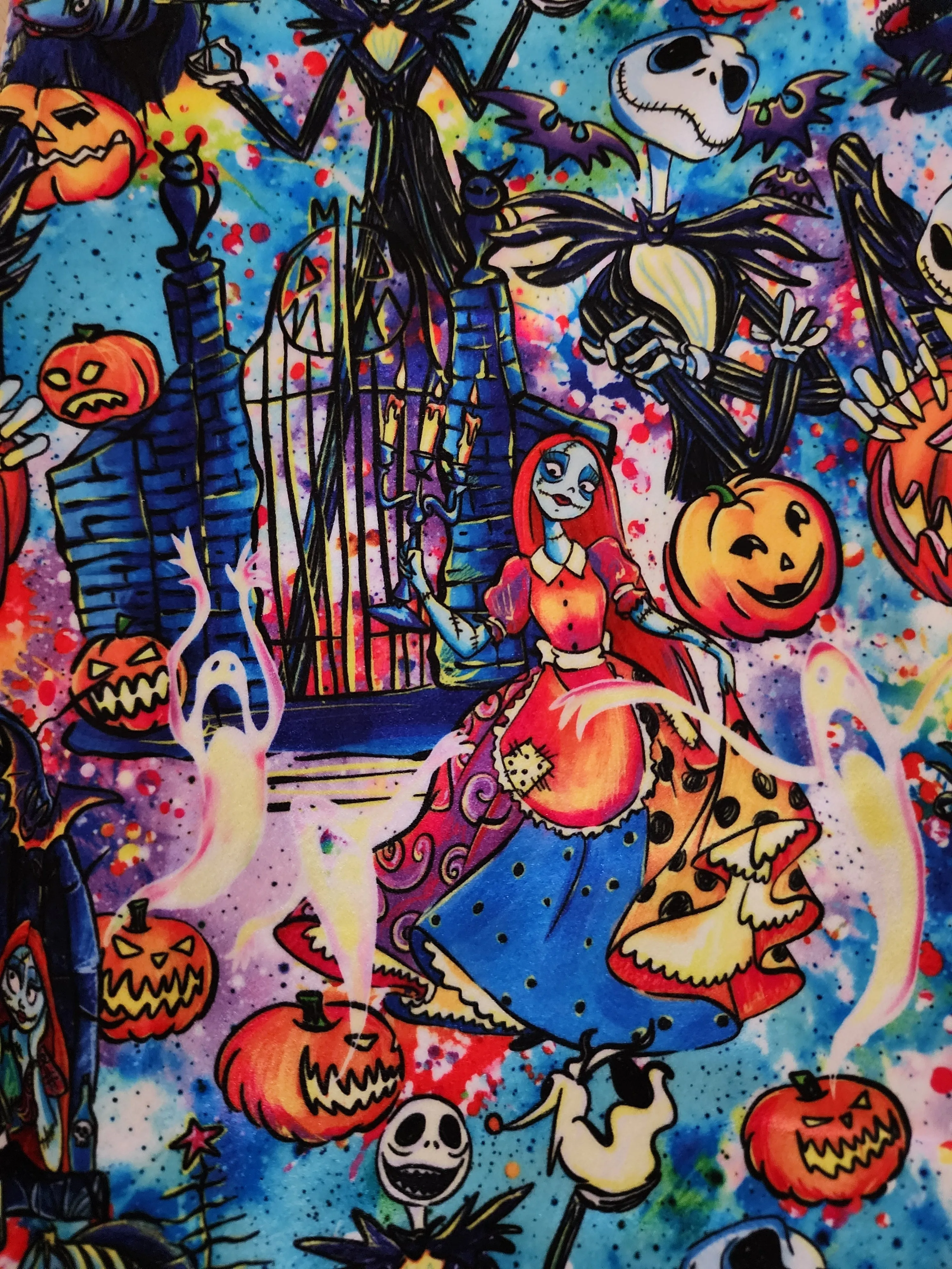 *Charlies Project Disney Nightmare Before Christmas Halloween Leggings