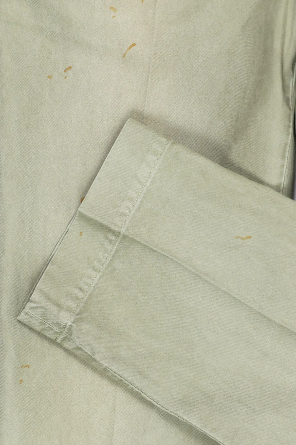 Chino Pants - Damaged Light Green