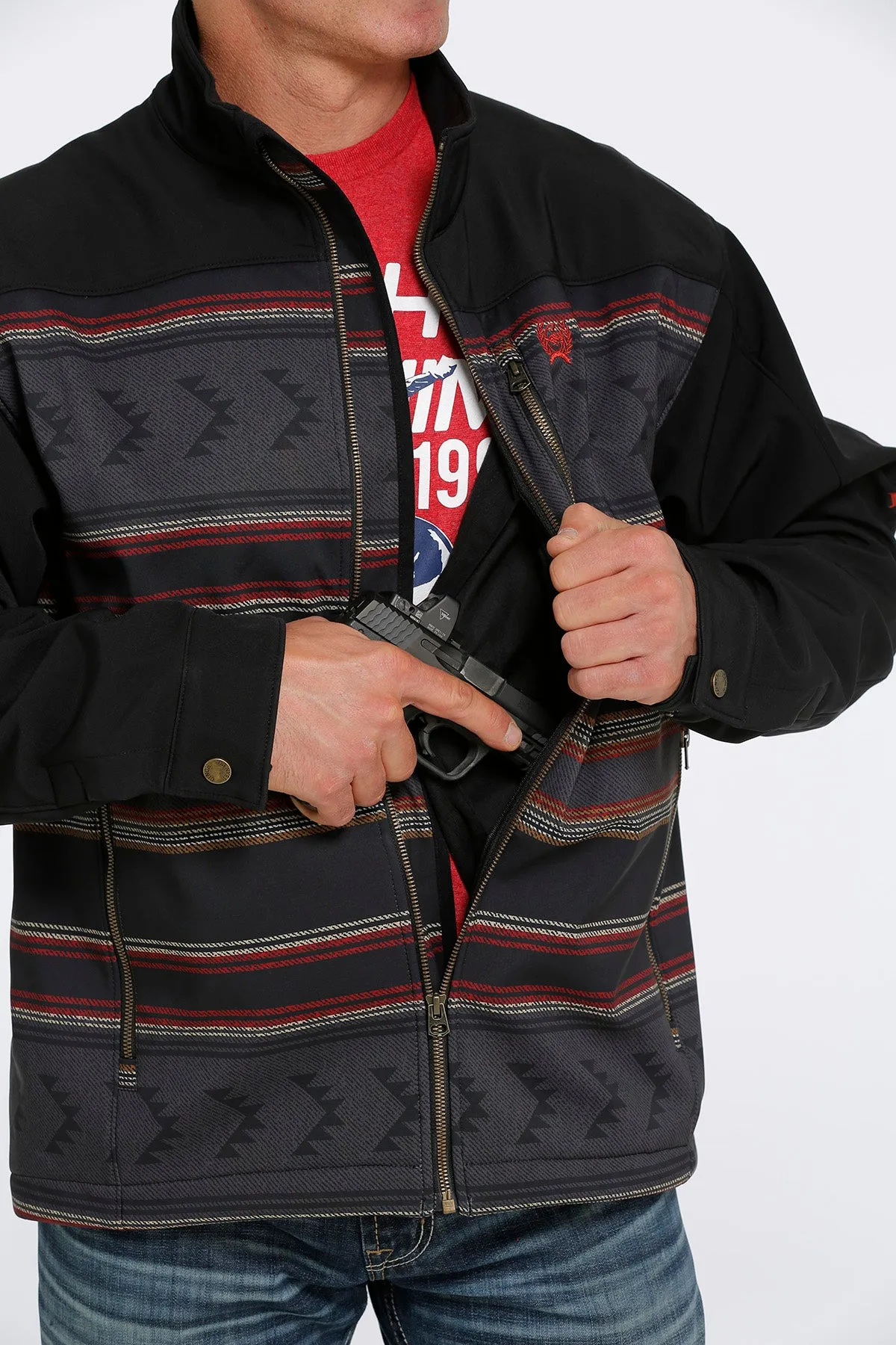 Cinch Men's Concealed Carry Bonded Jacket MWJ1538002