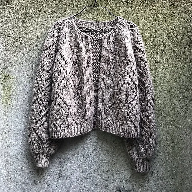 Clotilde Cardigan - Knitting for Olive