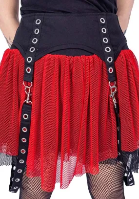 Cybele [Black/Red] | SKIRT*