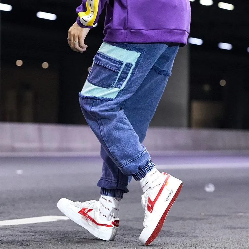 Denim Harajuku Retro Pants