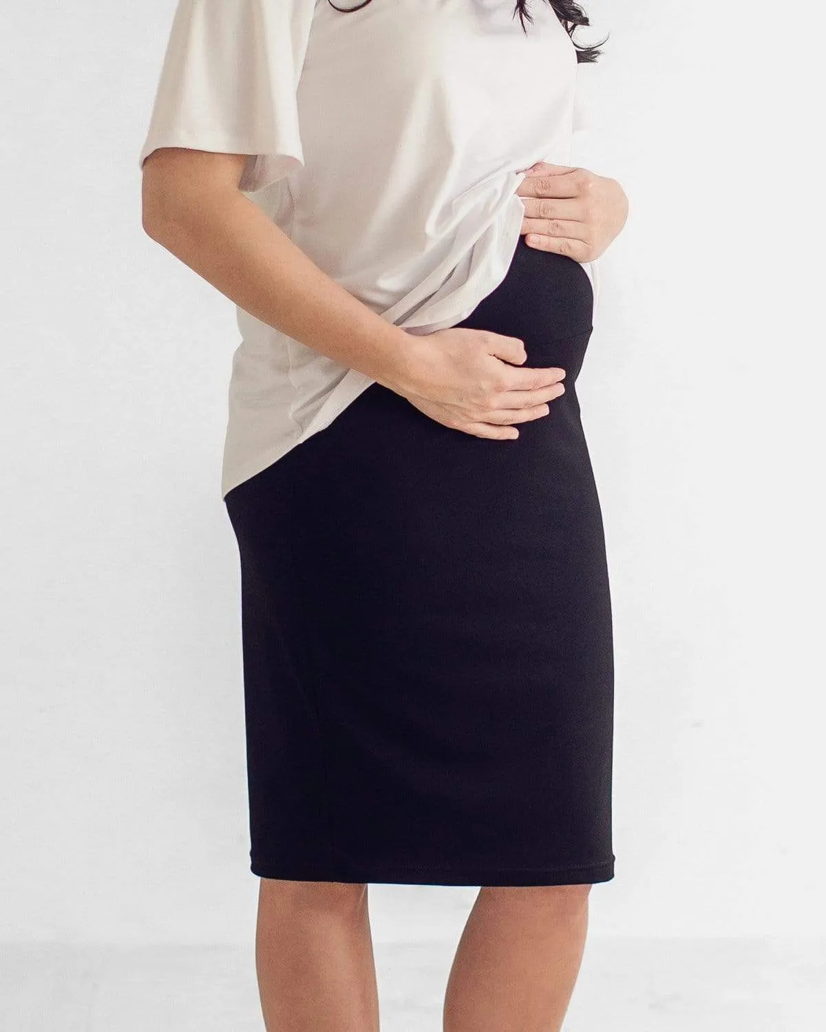 Easy Maternity Pencil Skirt