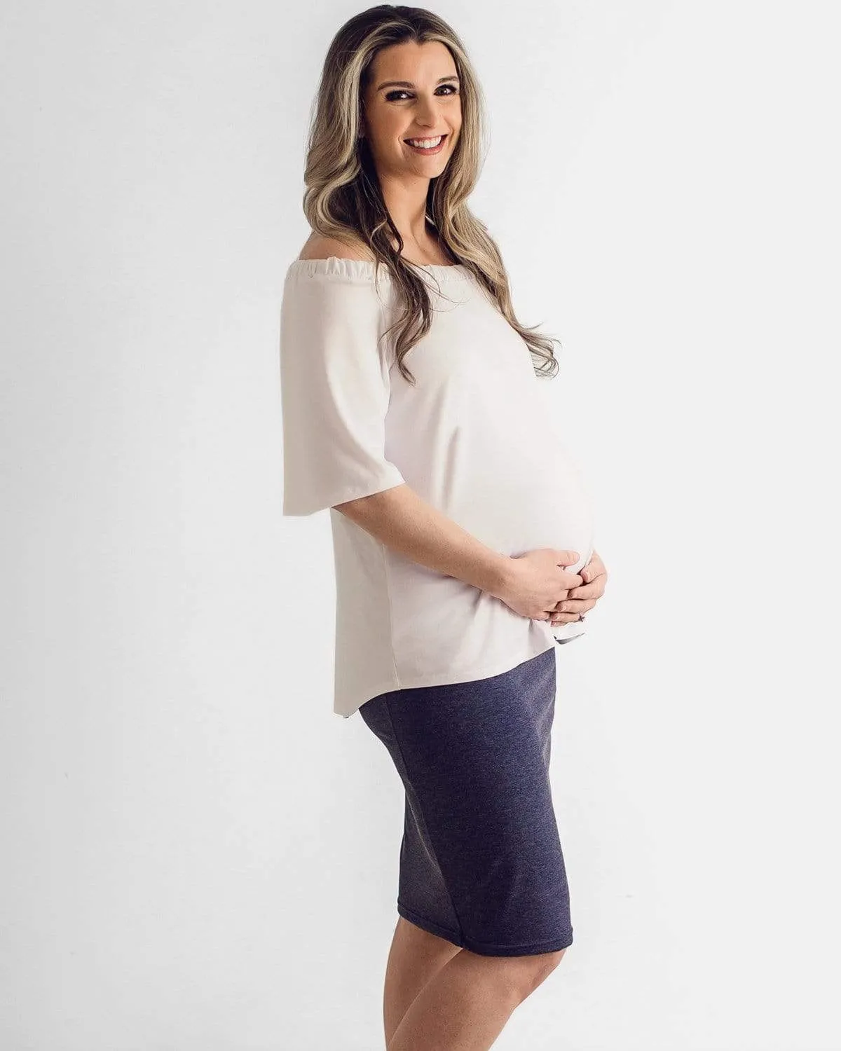 Easy Maternity Pencil Skirt