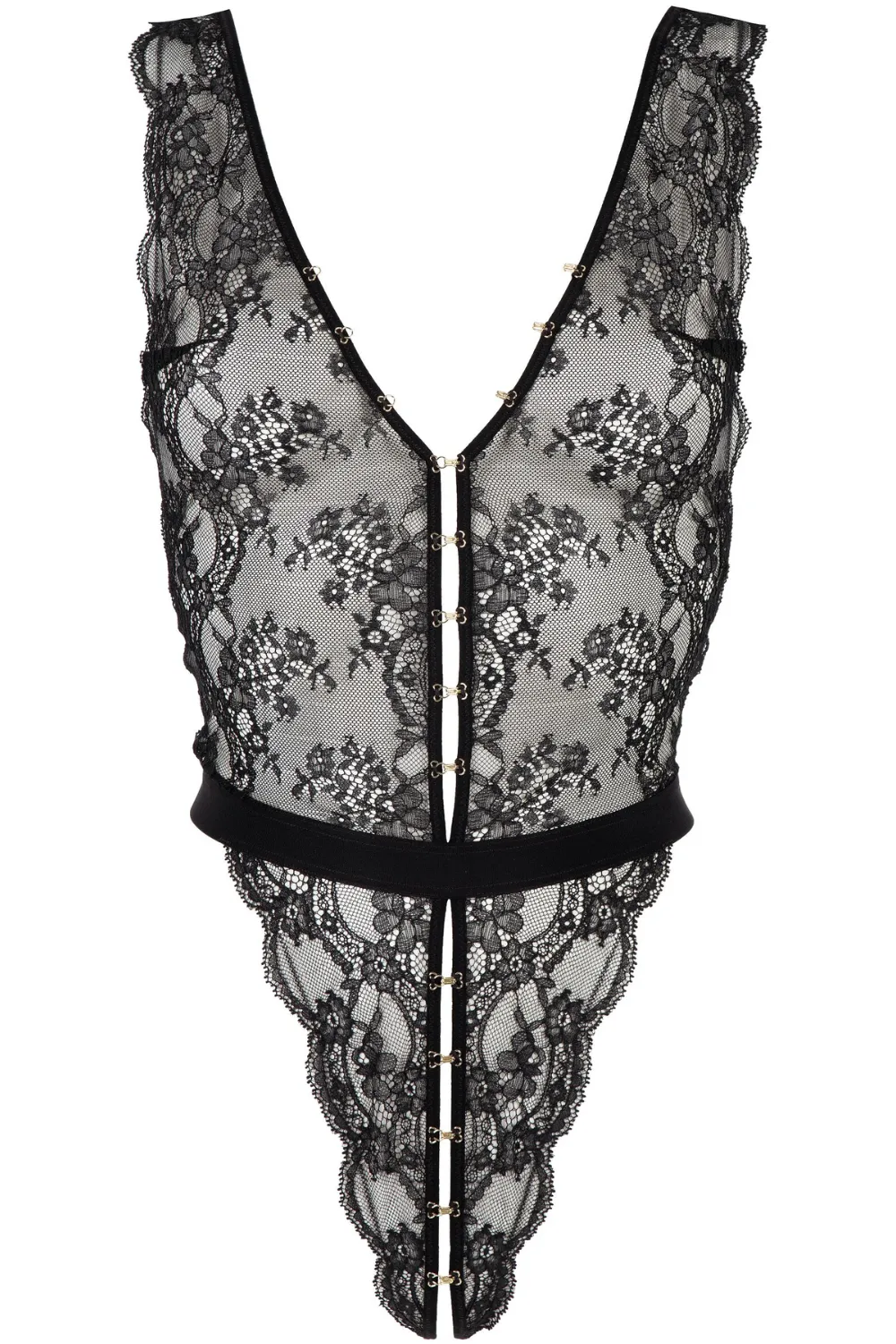 Evasion Sensuelle Openable Lace Thong Bodysuit