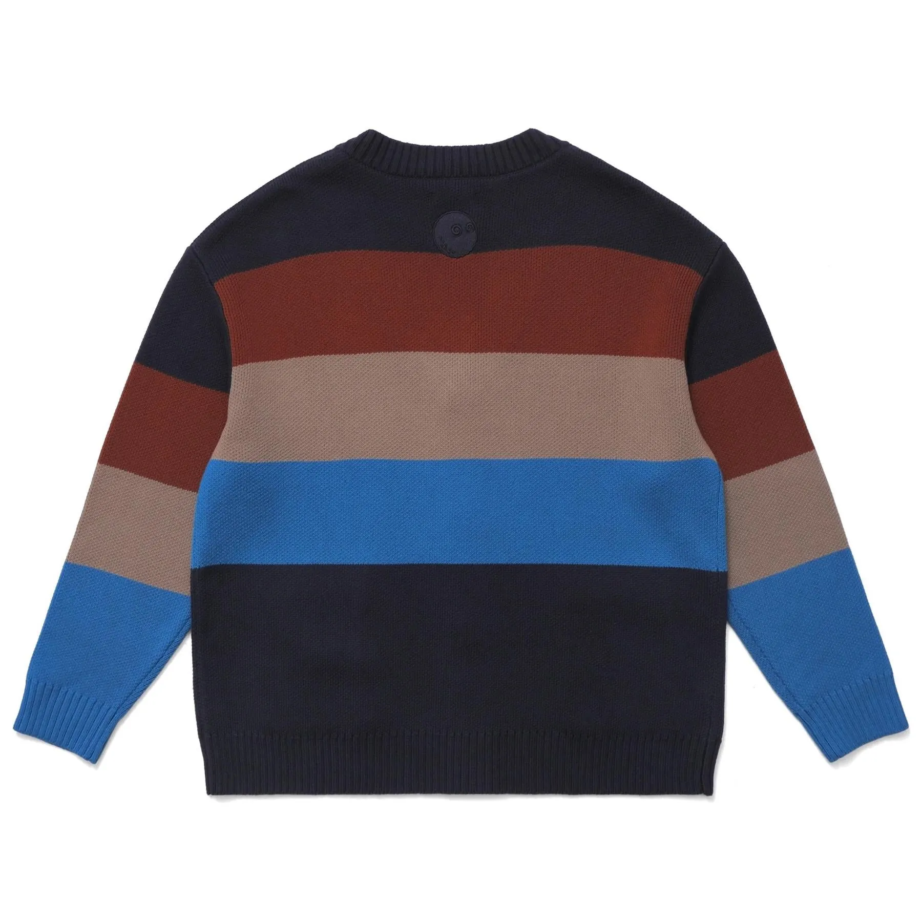 Fairbanks Cardigan Sweater Royal/Navy/Rust - AW24