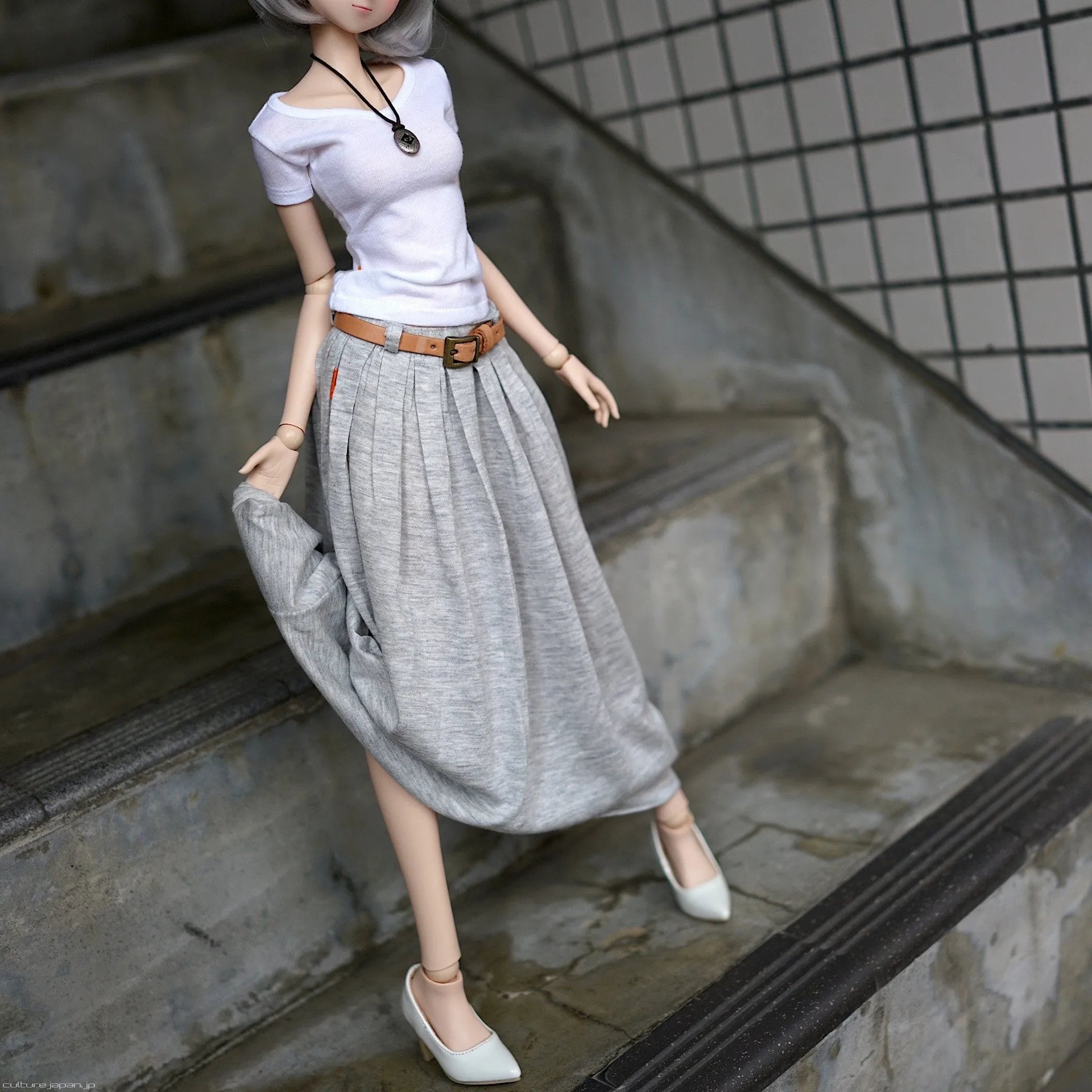 Flaire Skirt (Gray)