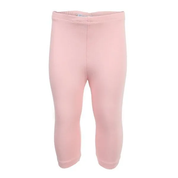 GIRLS ROSE PINK LEGGINGS SET WITH BOW