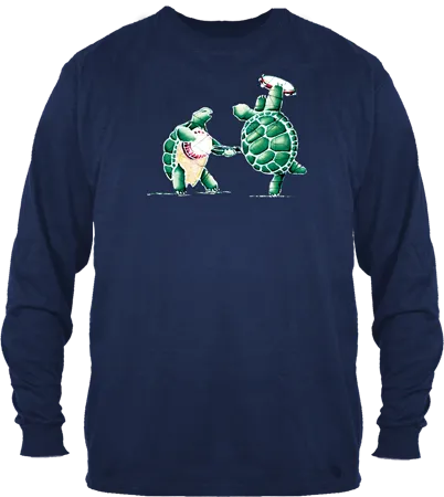 Grateful Dead - Terrapin Station Long Sleeve T-Shirt on Blue