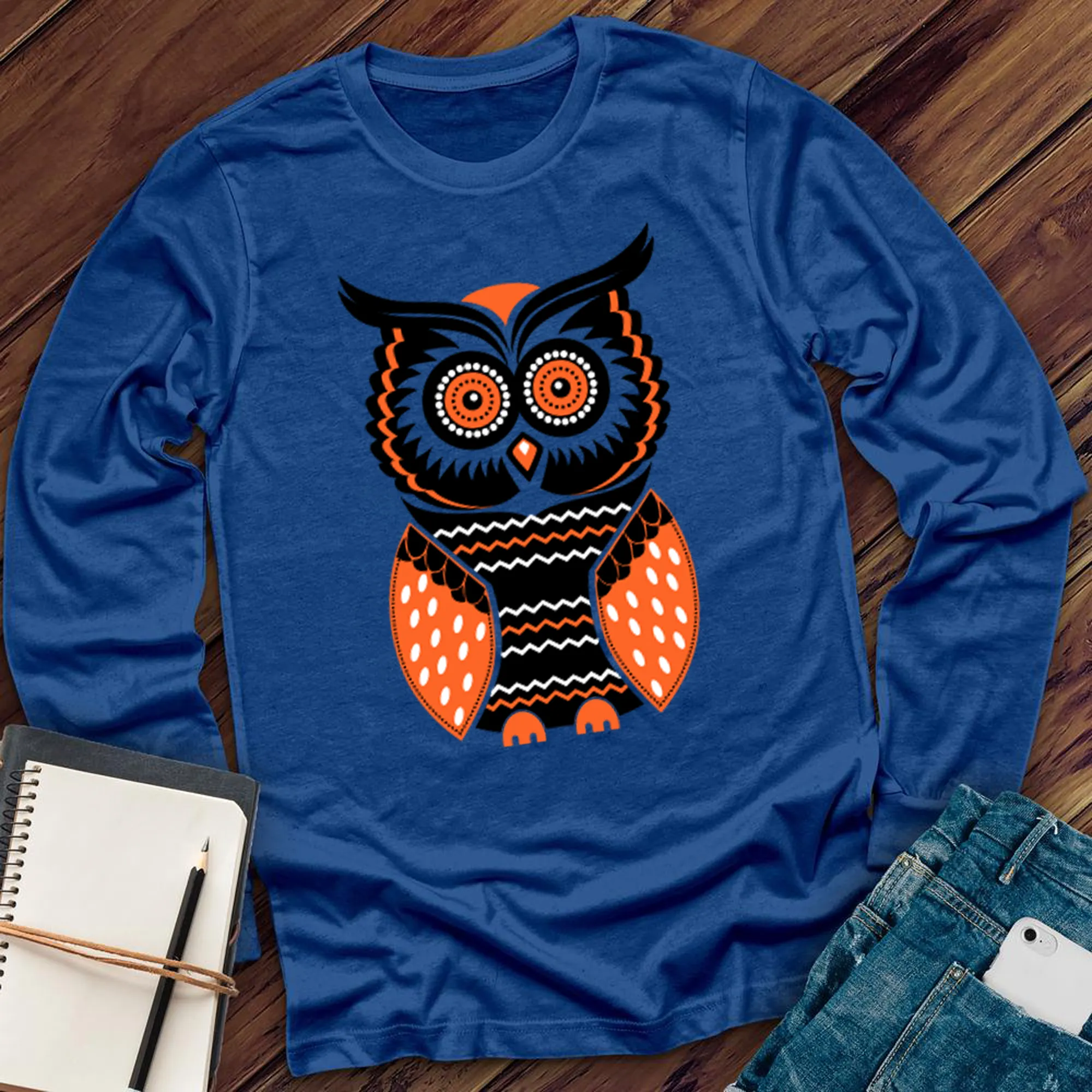 Halloween Owl Long Sleeve