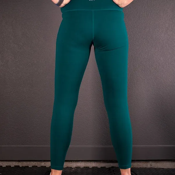 High-ly Recommended Leggings Full Length - Mermaid Green