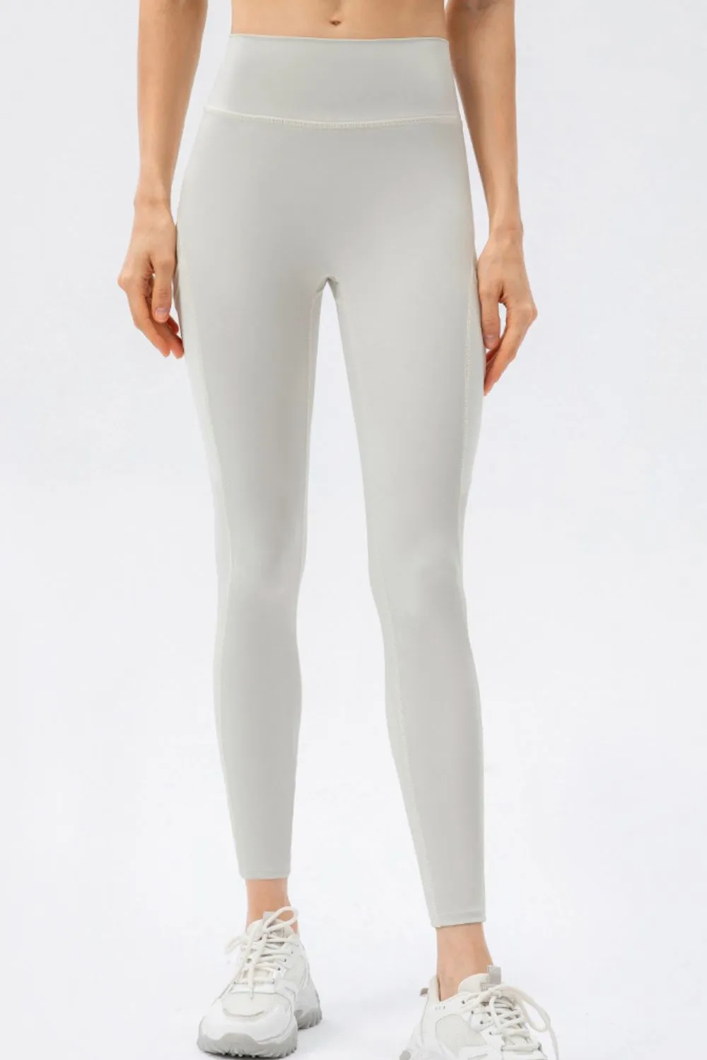 High Waist Slim Fit Long Sports Pants