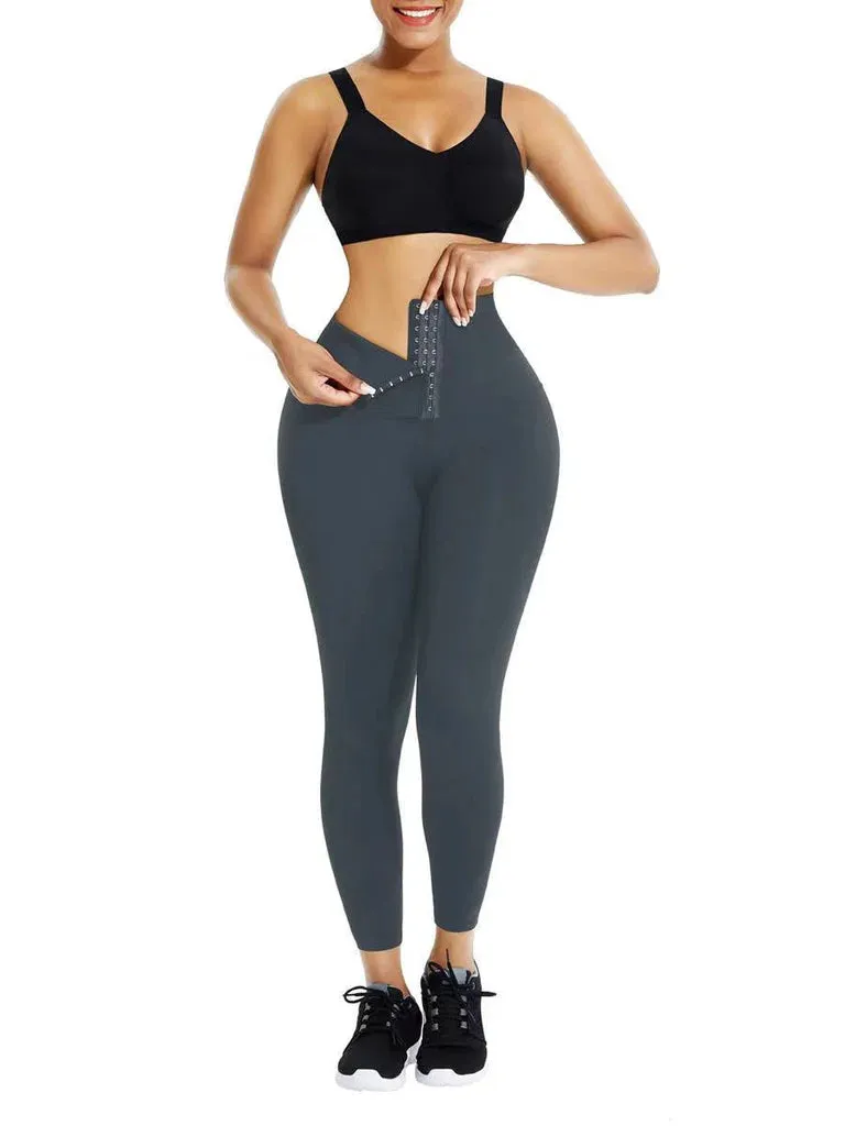 High Waisted Leggings Fall Clothes for Women 2024 | Tummy Control Waist Trainer Compression Yoga Pants