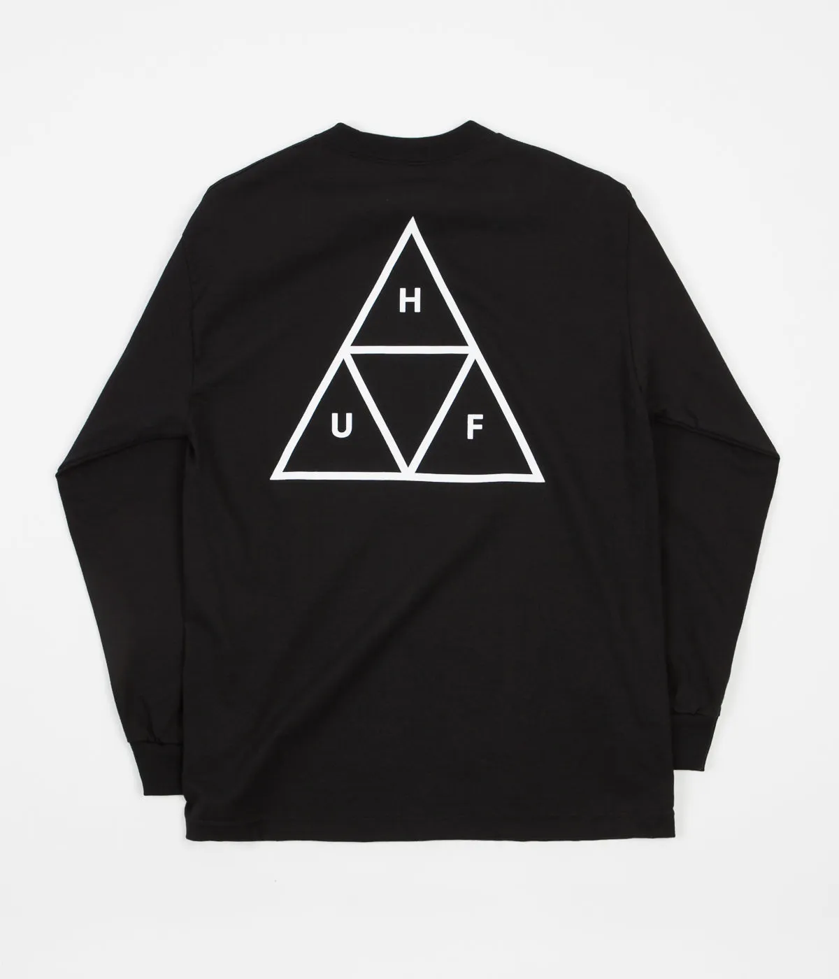 HUF Multi Triple Triangle Long Sleeve T-Shirt - Black