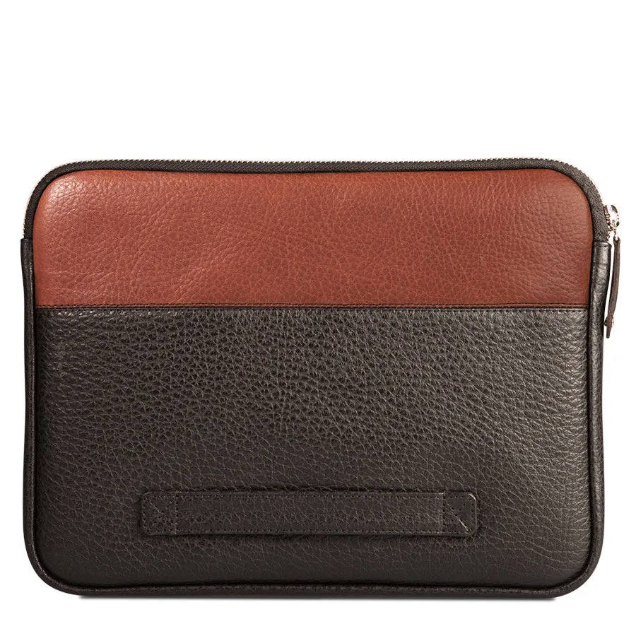 iPad Air and iPad Pro 11" Zippered Leather Pouch