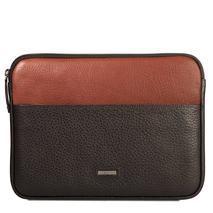 iPad Air and iPad Pro 11" Zippered Leather Pouch