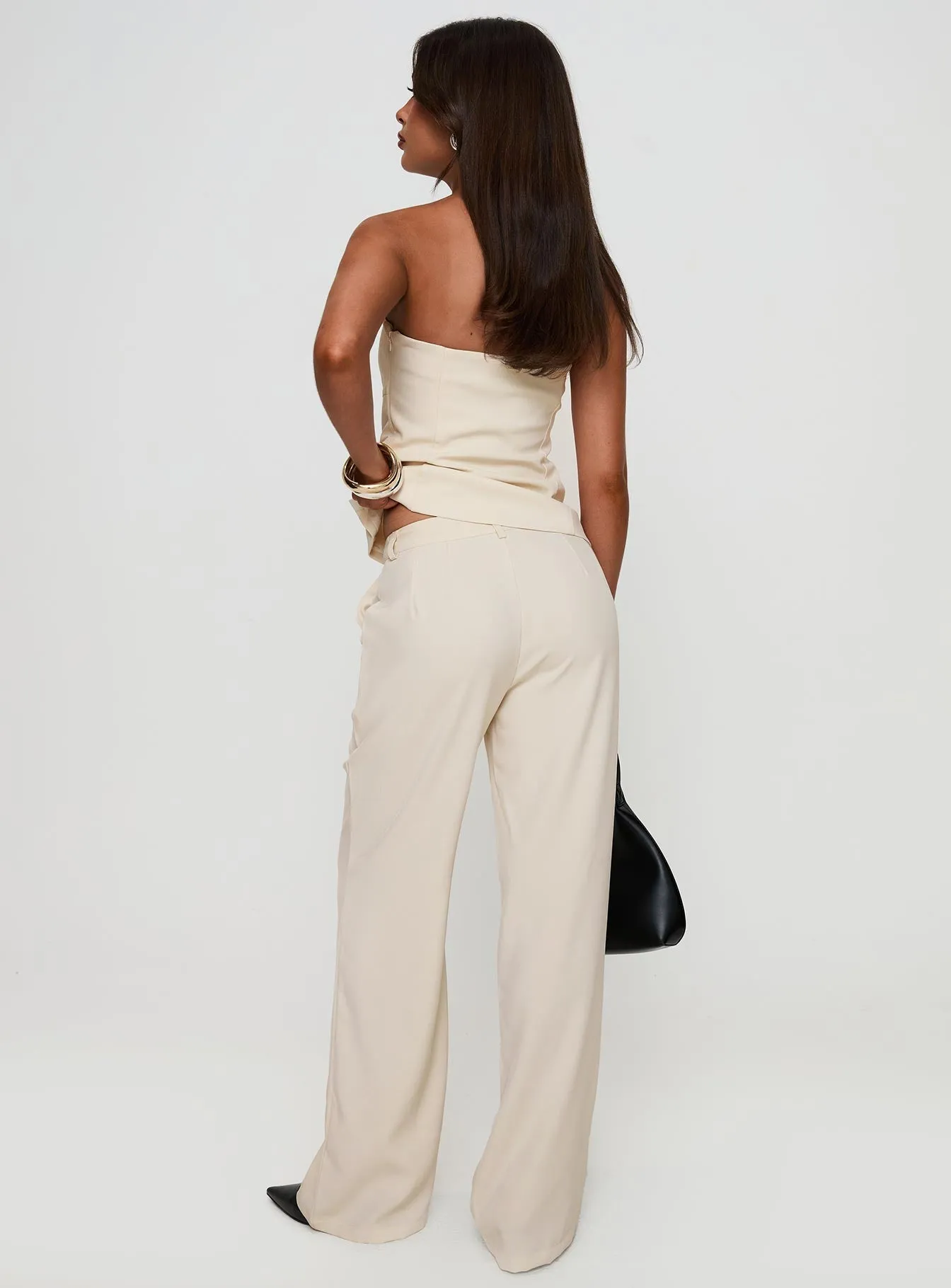 Irresistible Wide Leg Pant Cream