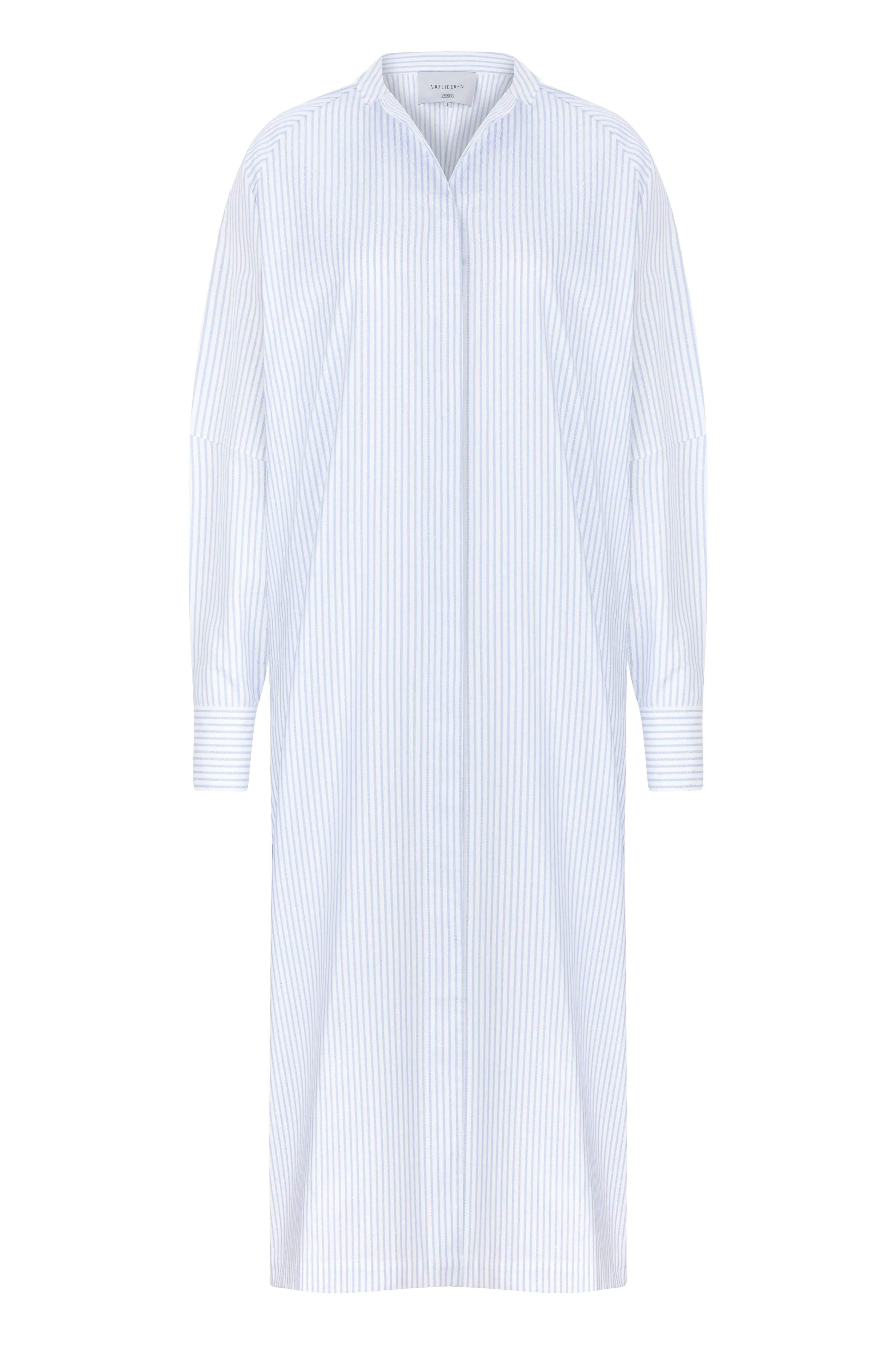 Ivory Cotton Shirt Dress