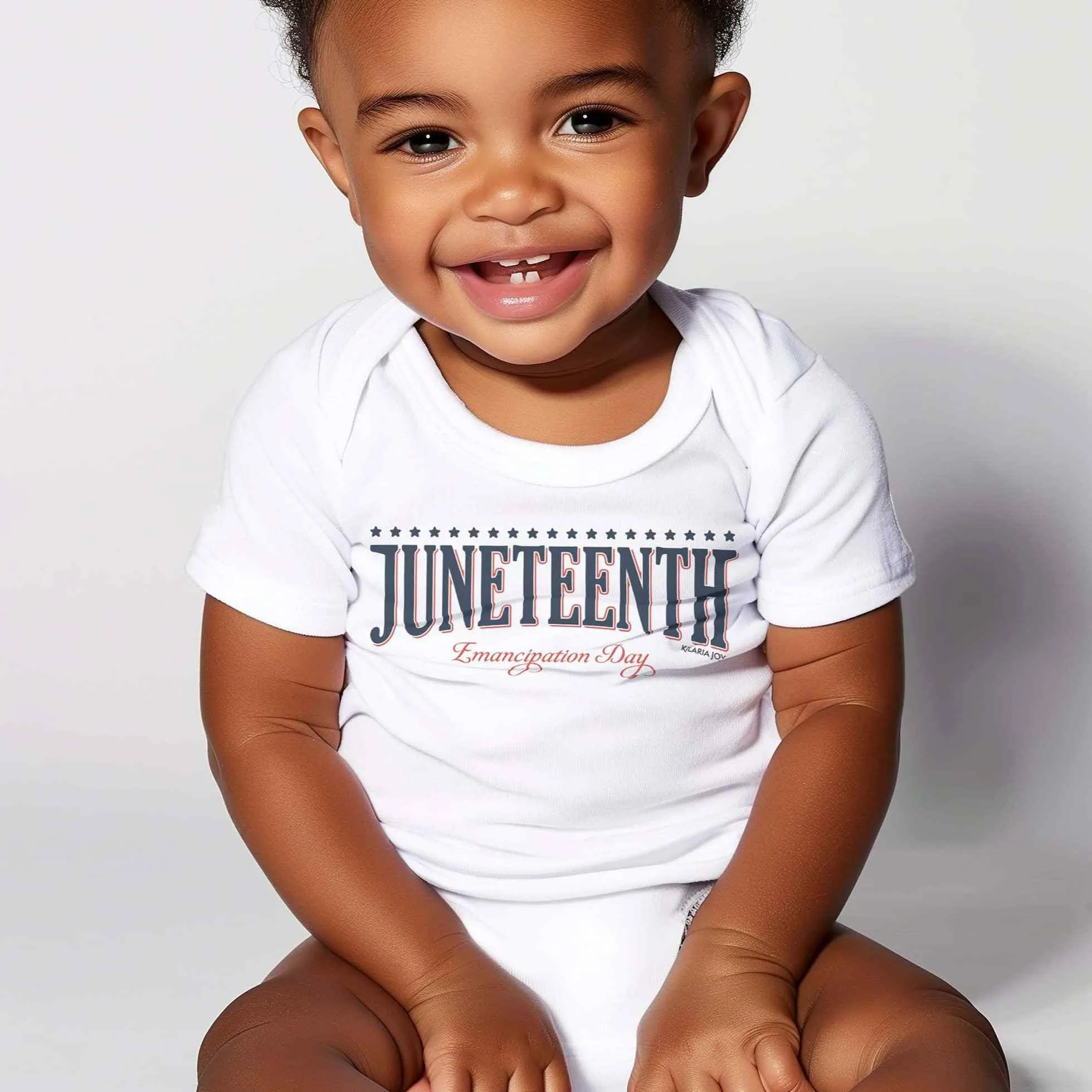 Juneteenth Emancipation Day Infant Baby Bodysuit