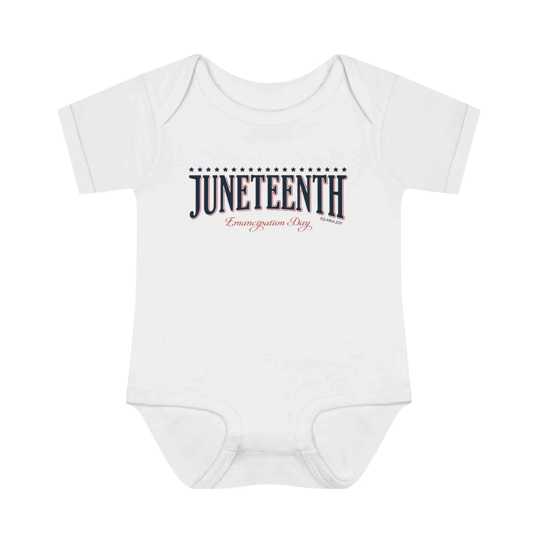 Juneteenth Emancipation Day Infant Baby Bodysuit