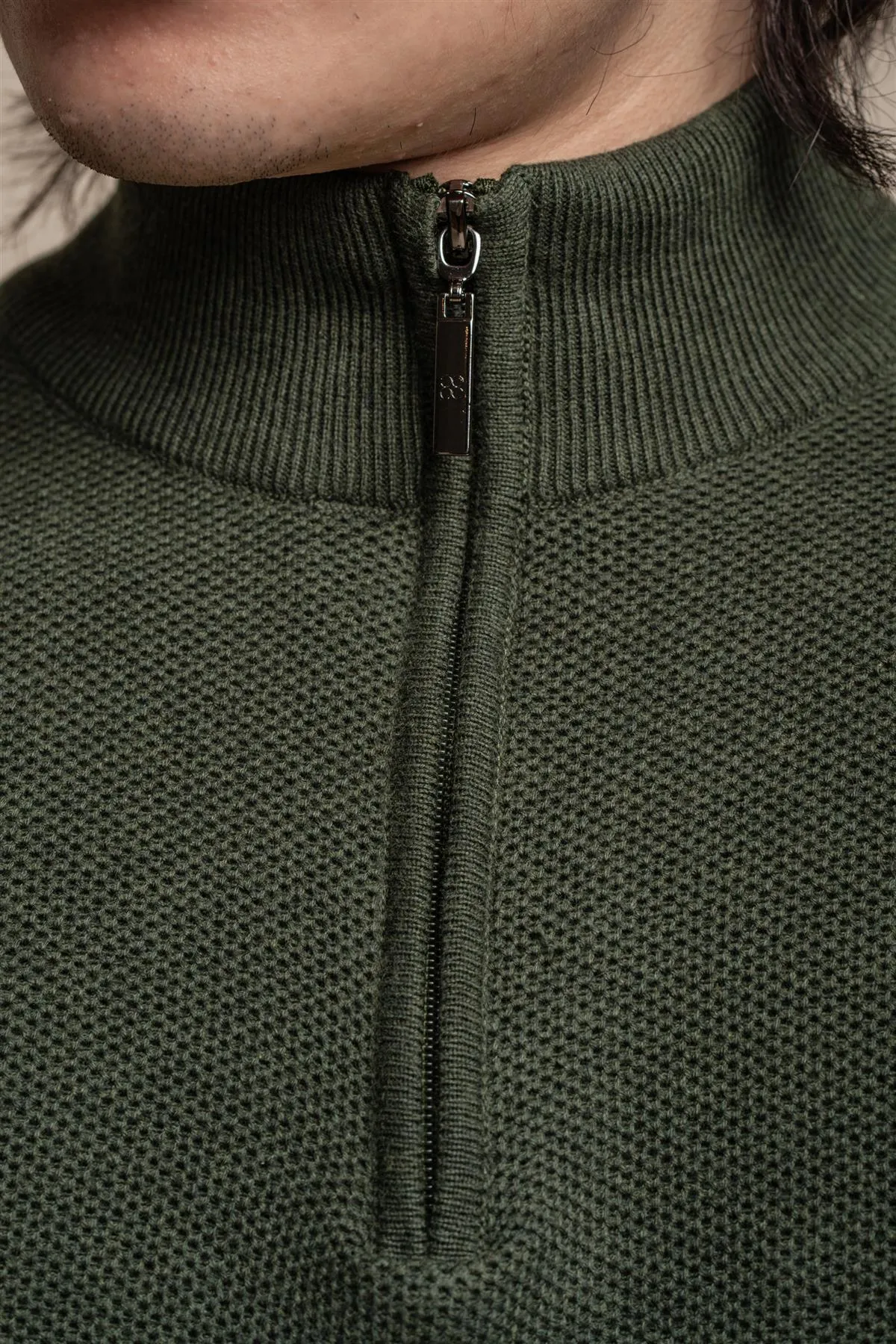 Kyle Half Zip Knit