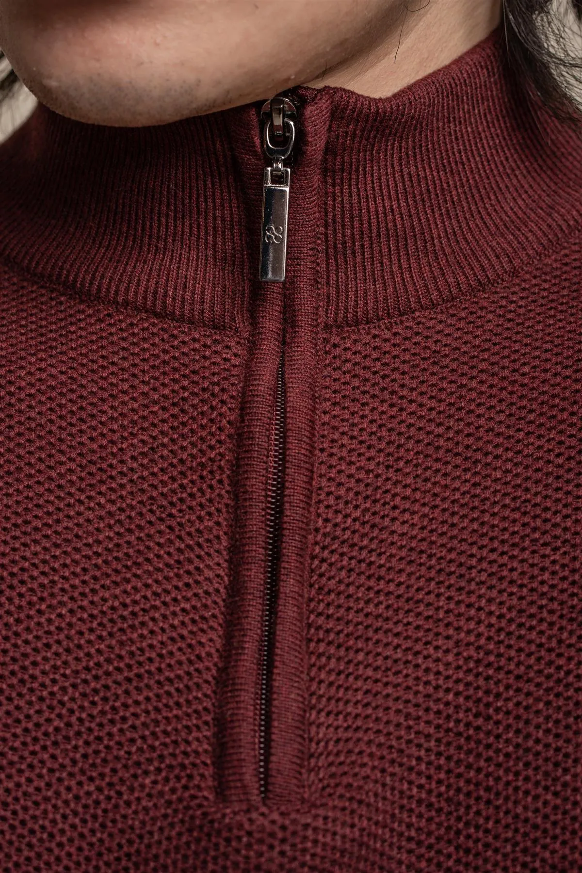 Kyle Half Zip Knit