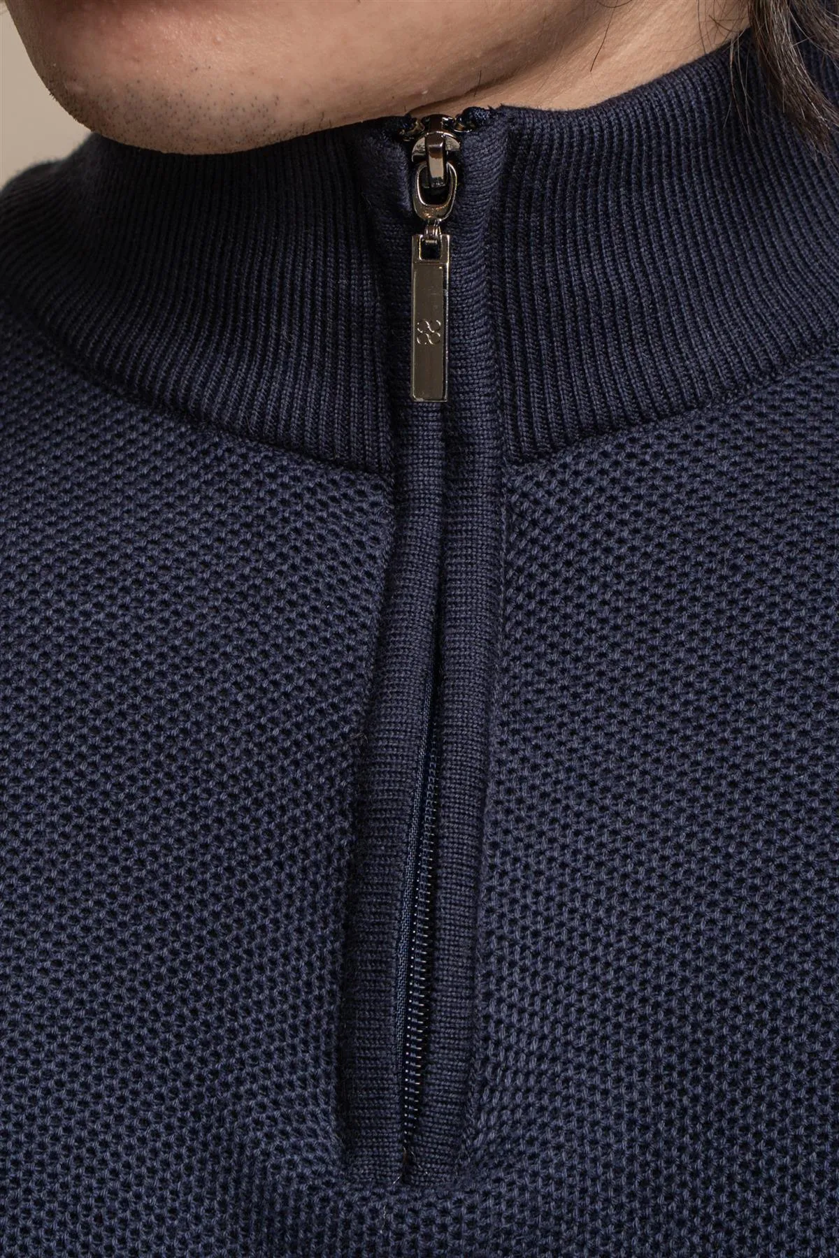 Kyle Half Zip Knit