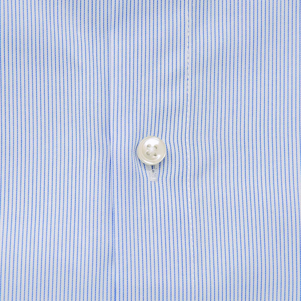 Light Blue Striped Dress Shirt | The Grand Canal