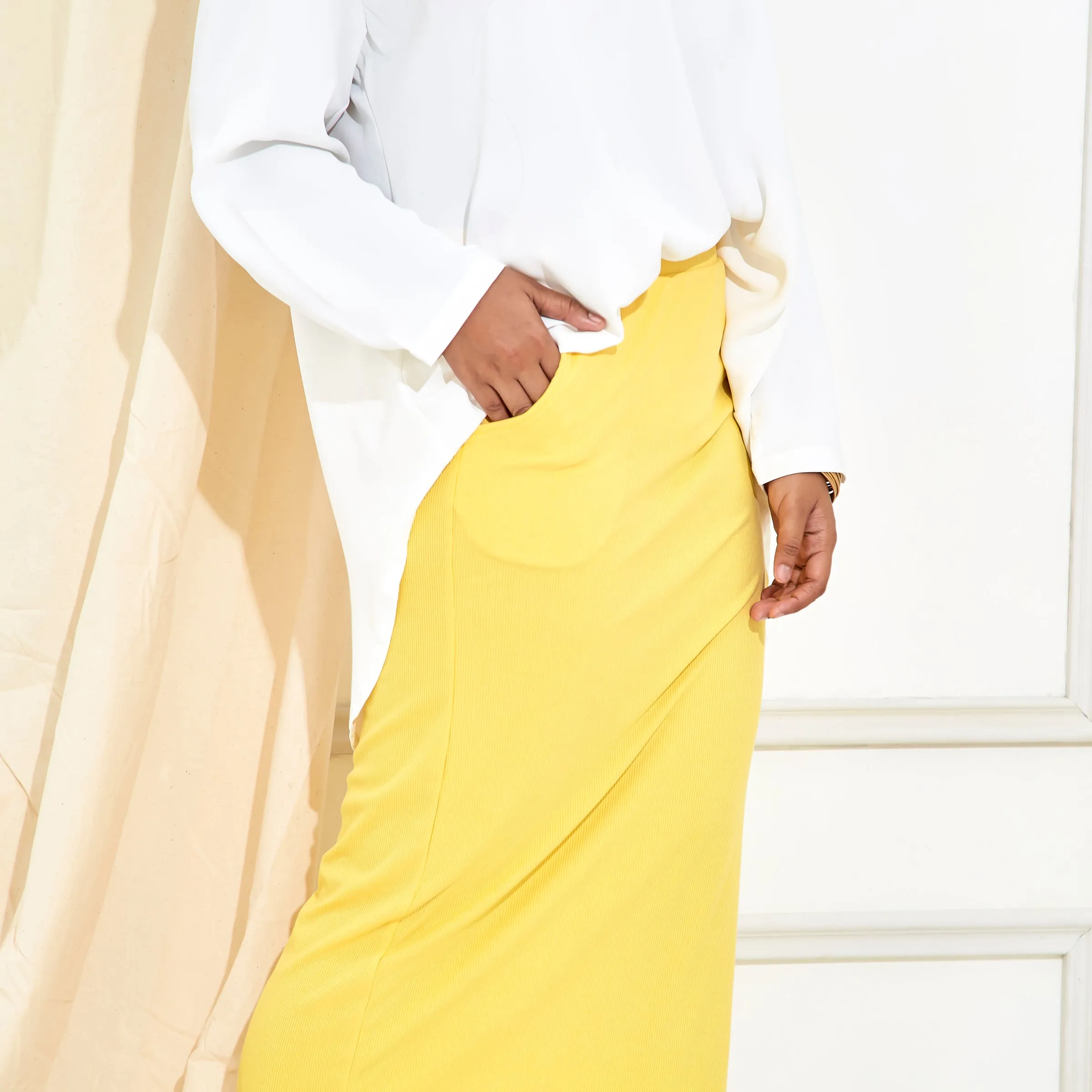 Luna Pencil Skirt - Pastel Series