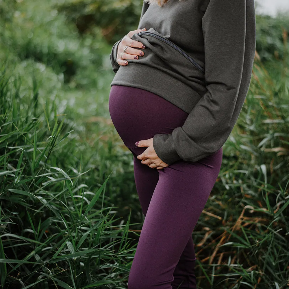 Lynx Legging -Eggplant